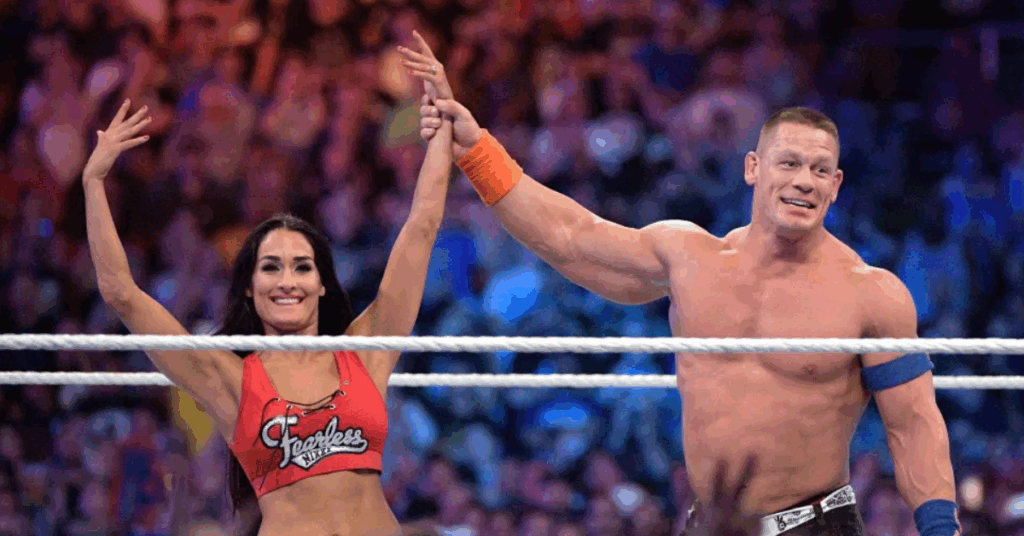John Cena and Nikki Bella’s Relationship History: What Went Wrong? 1 John Cena and Nikki Bella in the ring.