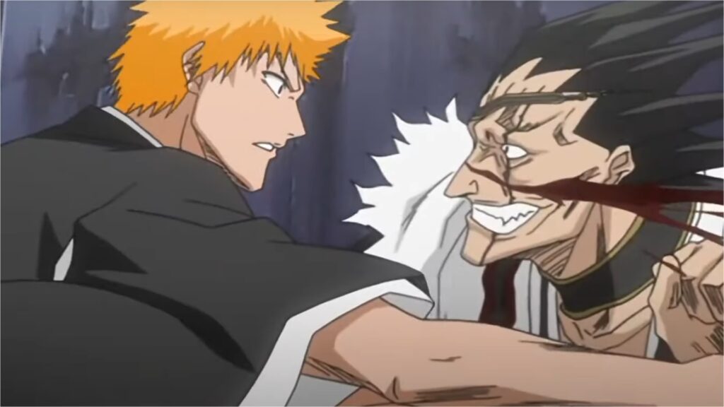 5 Anime Michael B. Jordan Could Nail as Live-Action Adaptations 7 The picture is a still from the fight between Ichigo and Zaraki in Bleach