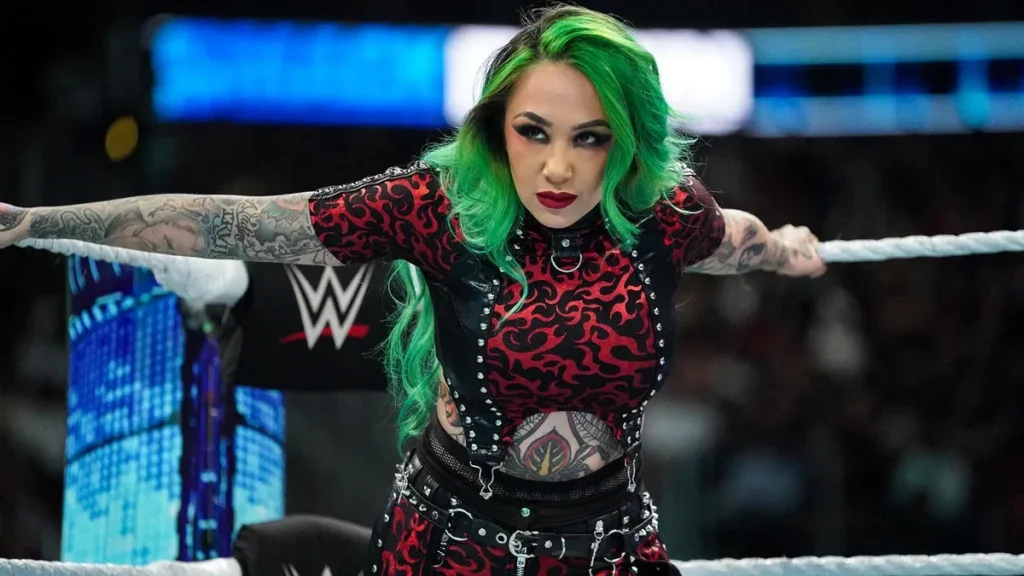 It Took This Female Superstar Just 2 Days to Earn More Than What WWE Was Paying Her Every Week 11 Shotzi Blackheart's determined look inside the ring.