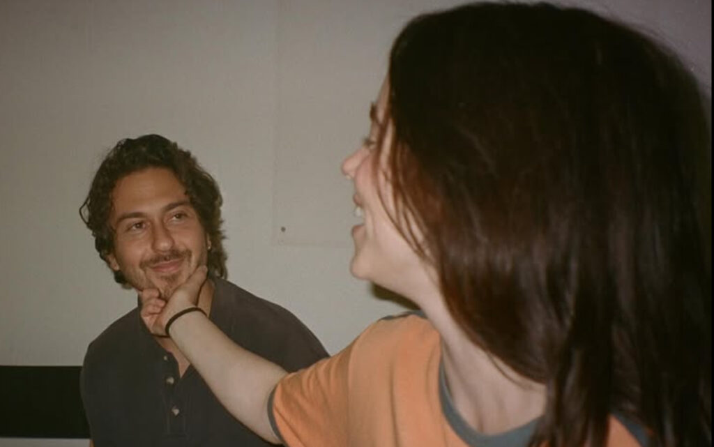 Are Billie Eilish and Nat Wolff Dating? Here’s What We Know 5 Billie Eilish squeezing Nat Wolff’s cheeks in an Instagram post