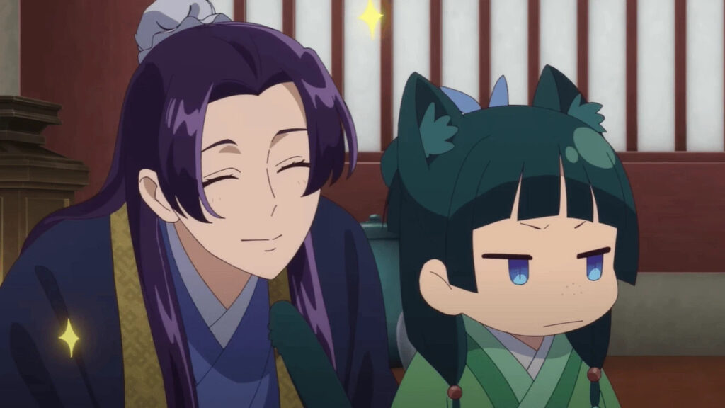 'The Apothecary Diaries' Uses the Most Cliche Anime Tropes to Enhance Its Comedy 8 Jinshi teases Maomao.