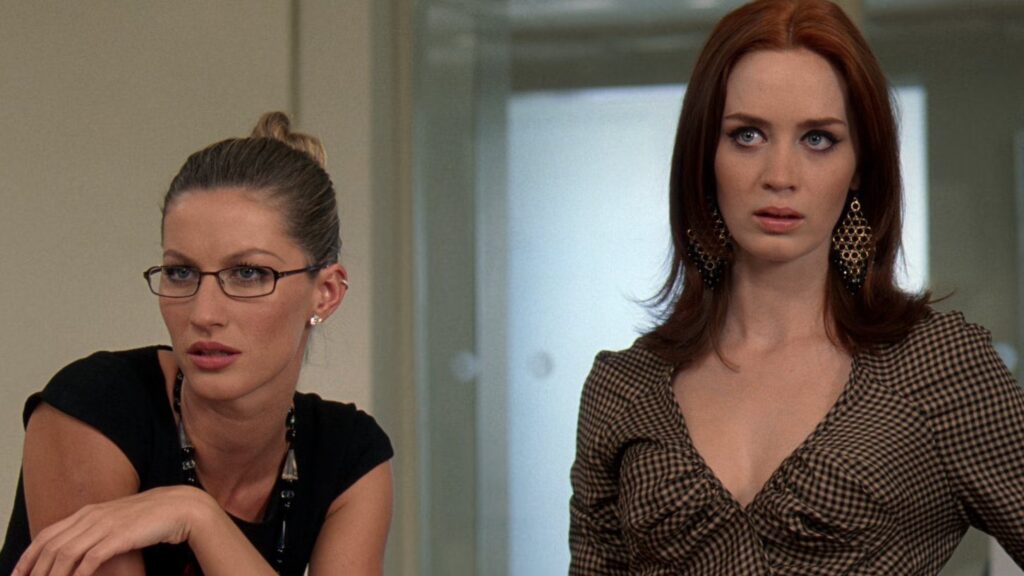 Emily Blunt Confirms The Devil Wears Prada 2 Filming Date While Anna Wintour Silently Runs the Plot 2 Emily is looking at someone surprisingly.