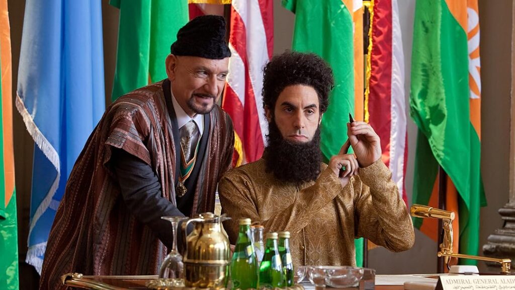 Elon Musk's SpaceX Oddly Echoes Sacha Baron Cohen's $190M Film's Absurd Missile Joke 1 Sacha Baron Cohen signs a deal as persuaded by Ben Kingsley