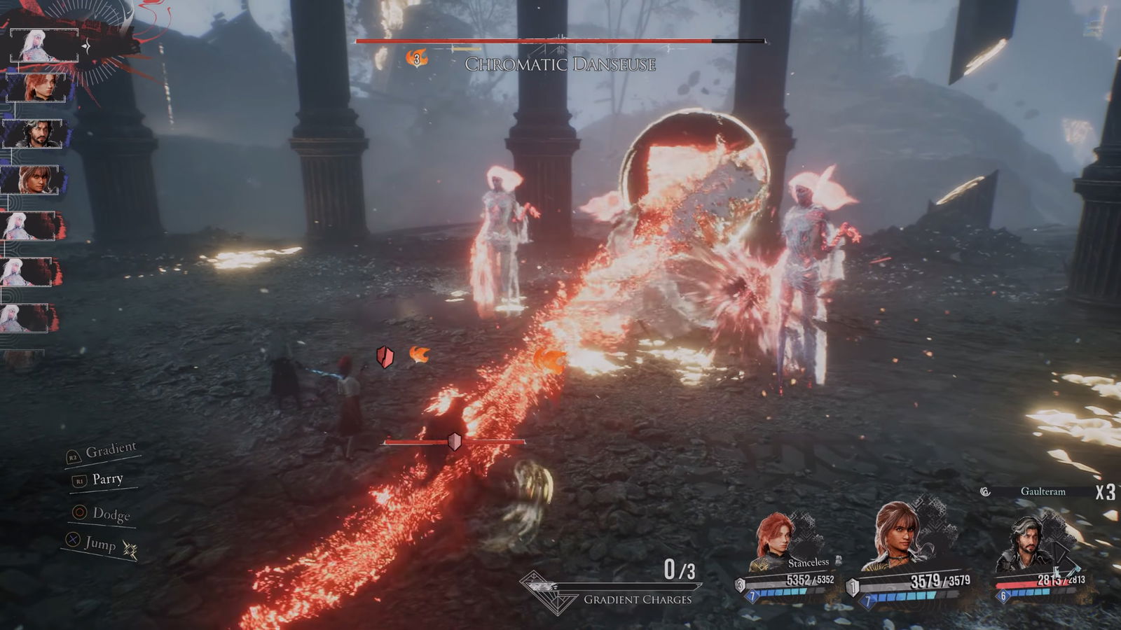 An image showing the gameplay of Clair Obscur Expedition 33.