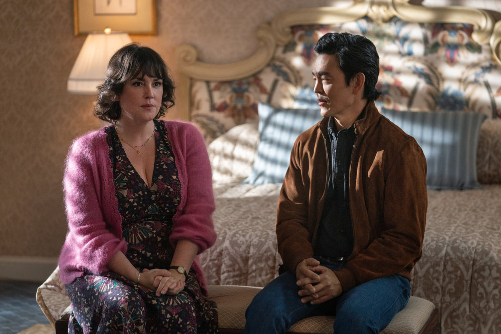 Poker Face — "The Sleezy Georgian" — Season 2 Episode 8 Spoiler Recap and Review 8 "The Sleezy Georgian" POKER FACE -- S2 -- Pictured: (l-r) Melanie Lynskey, John Cho -- (Photo by: Ralph Bavaro/PEACOCK)