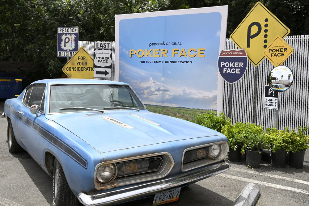 Poker Face — "The Sleezy Georgian" — Season 2 Episode 8 Spoiler Recap and Review 6 POKER FACE -- "BLSHT Day 2025" -- Pictured: Atmospheric at Heavy Handed on June 7, 2025 -- (Photo by: Griffin Nagel/Peacock)