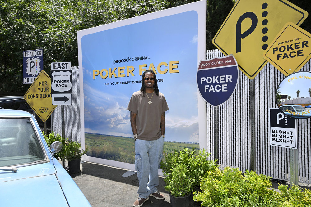Poker Face — "The Sleezy Georgian" — Season 2 Episode 8 Spoiler Recap and Review 7 POKER FACE -- "BLSHT Day 2025" -- Pictured: GaTa at Heavy Handed on June 7, 2025 -- (Photo by: Griffin Nagel/Peacock)
