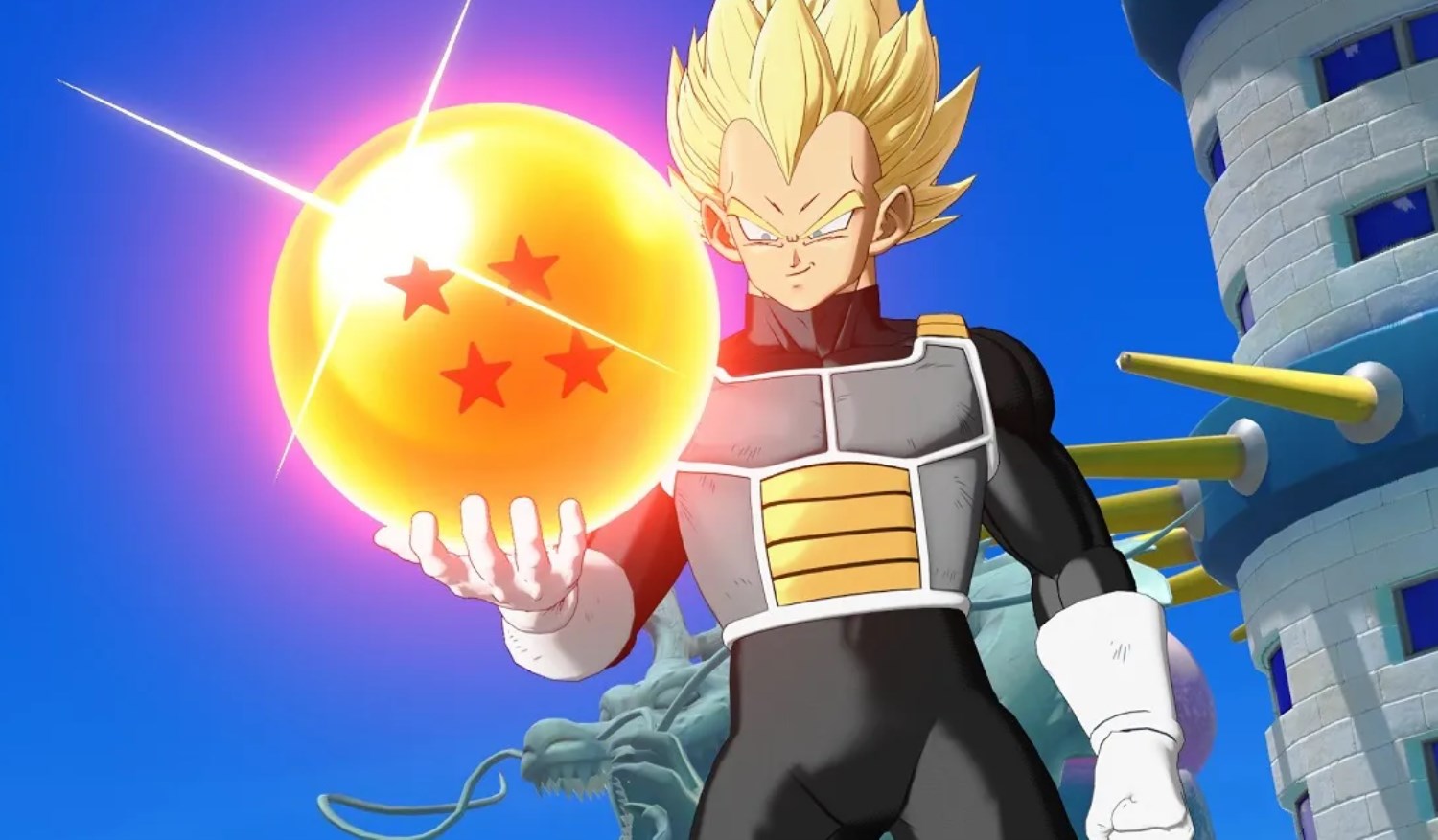 Dragon Ball Gekishin Squadra Release Date and How to Download: All You Need to Know 13 Vegeta capturing the Dragon Ball in Dragon Ball Gekishin Squadra.