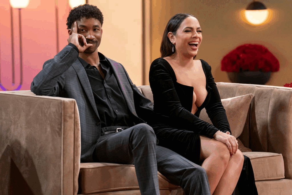 Love Is Blind: Why Did Milton Demand an NDA Before Divorce? Lydia Breaks Silence 1 Lydia Velez Gonzalez and James 'Milton' Johnson IV on Love Is Blind season 5