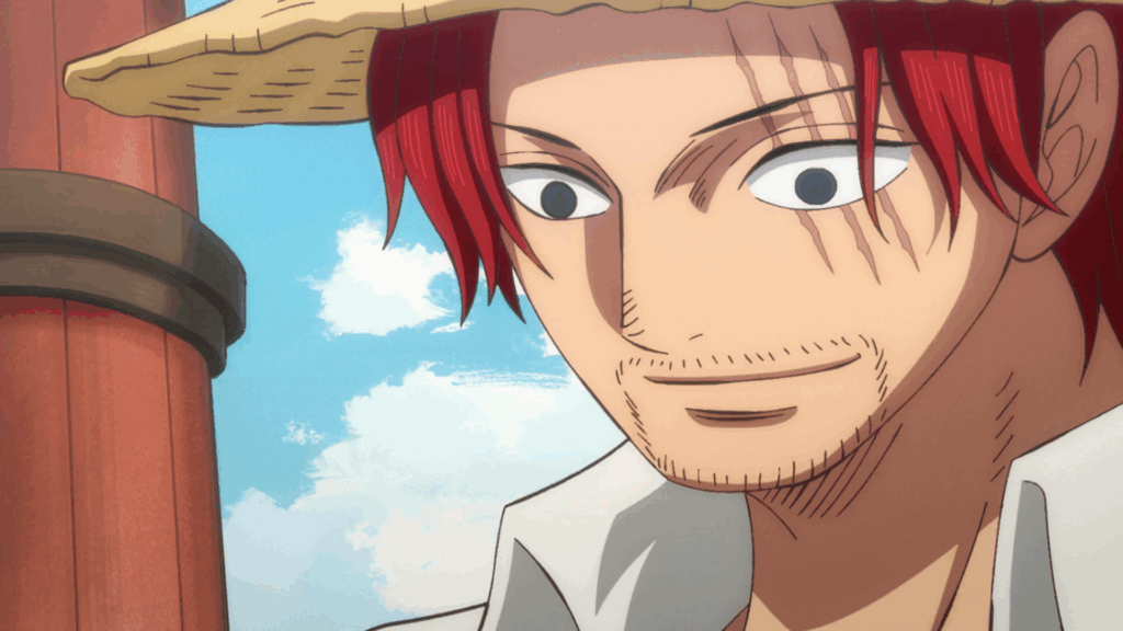 Shanks visits Luffy's village with Uta