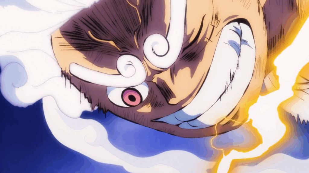 Luffy’s Dark Side Puts ‘One Piece’ Above ‘Naruto’ and ‘Bleach' 7 Luffy pushes back Kaido's attack with his Gear 5 Form