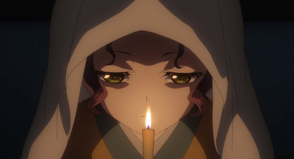 There Is Just One ‘The Apothecary Diaries’ Episode I’d Honestly Skip 1 Maomao holding a candle in the ghost stories episode.