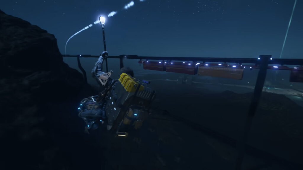 Hideo Kojima Has Revealed the One Thing That Could Kill His Own Studio, and It’s Shockingly On Brand 4 An image showing the gameplay of Death Stranding 2, made by Hideo Kojima.