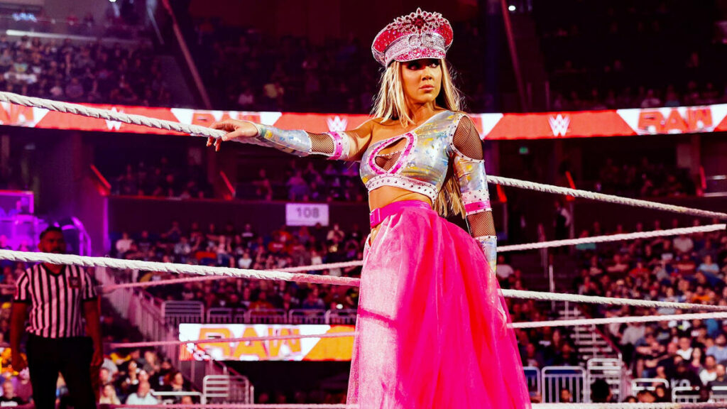 WWE Legend Confirms She's Done Chasing a Major Title 1 Chelsea Green during a WWE segment.