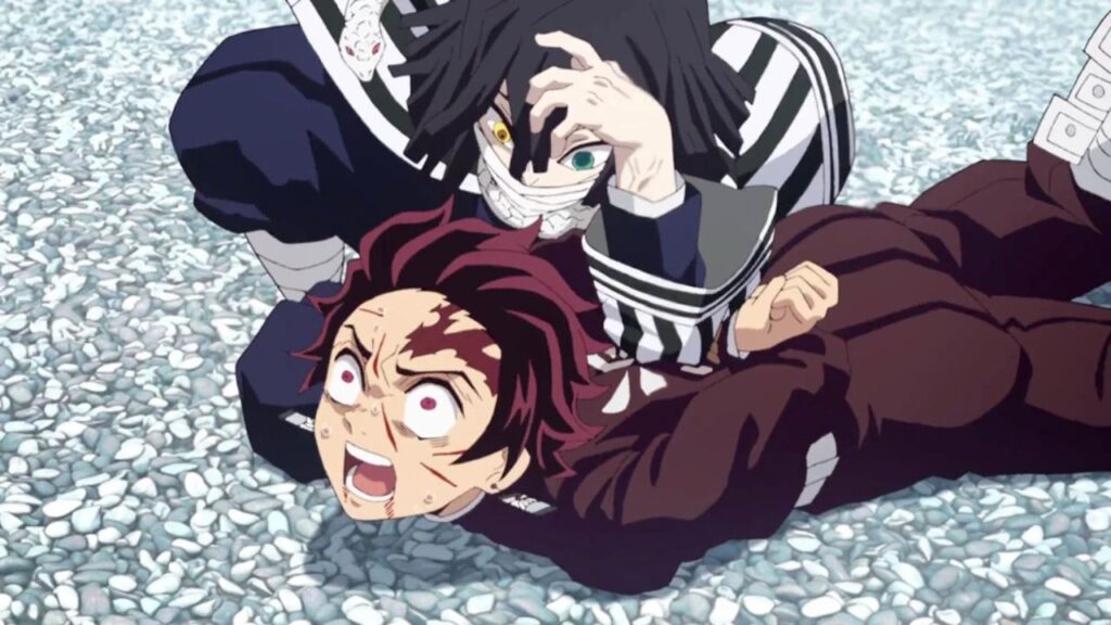 Koyoharu Gotouge Owes an Apology to 'Demon Slayer' Fans for Completely Ruining a Hashira 3 Obanai hurting Tanjiro in Demon Slayer