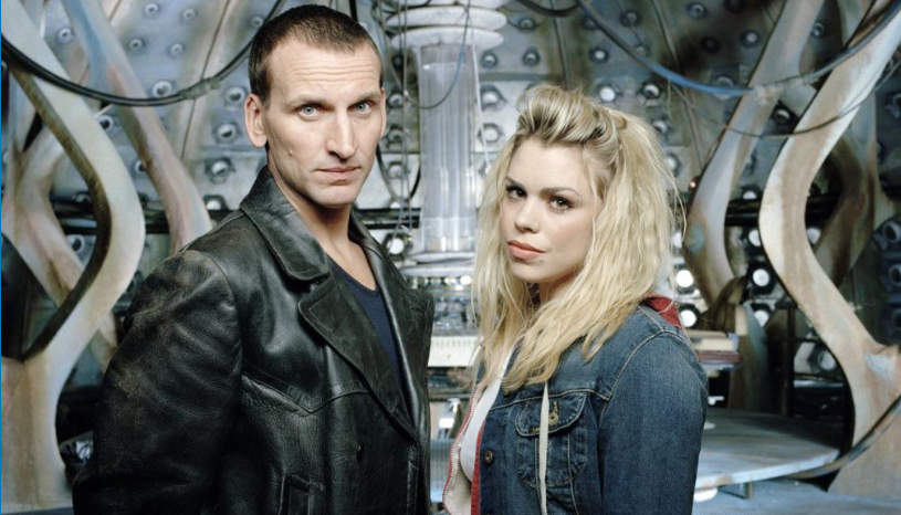 Doctor Who’s Animated Future Begins Now, and It’s All Thanks to Billie Piper Starring Season 15 Finale 1 Christopher Eccleston and Billie Piper in Doctor Who looking serious in a scene