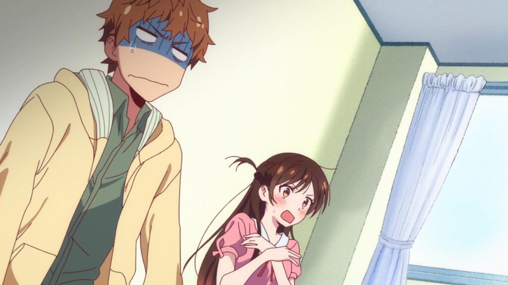 Most Bizarre Controversies About 'Rent-a-Girlfriend' Author Reiji Miyajima 6 Kazuya and Chizuru look alarmed in a still from Rent-a-Girlfriend