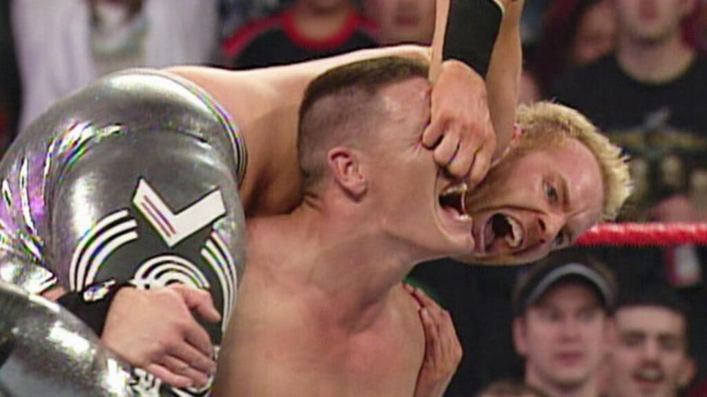 The John Cena Match That Forced Christian to Leave WWE 4 John Cena and Christian in the triple threat match at Vengeance 2005