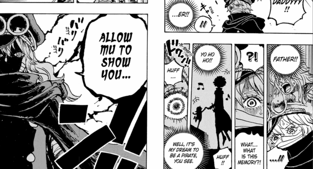 Brook Is Luffy’s Grandfather: Gunko-Brook Relationship Explained in This One Piece Theory 6 Gunko's flashback
