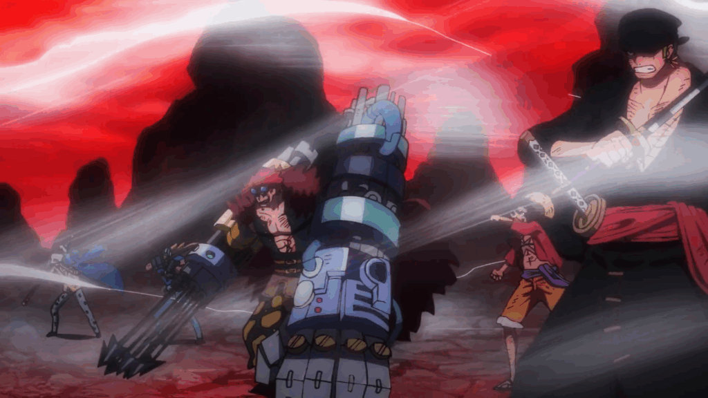 The Strongest Attack in One Piece Yet: It's Not Garp's Galaxy Impact or Kaido's Flame Bagua 6 The Supernovas are pushed back to the the attack's aura