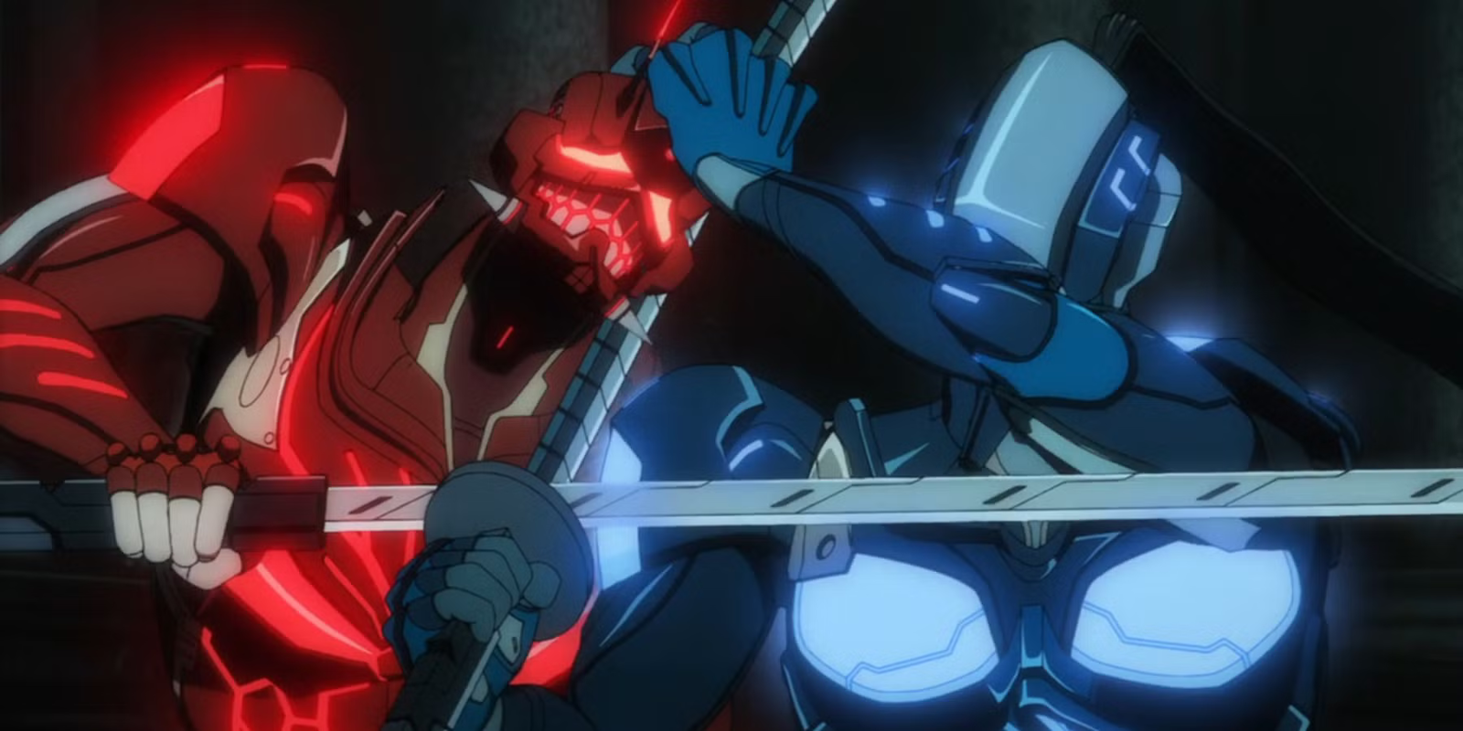‘Ninja Kamui’ Would Have to Undo a Big Mistake for Season 2 and 3 to Be Likeable 14 A fight between two mecha ninjas in Ninja Kamui.