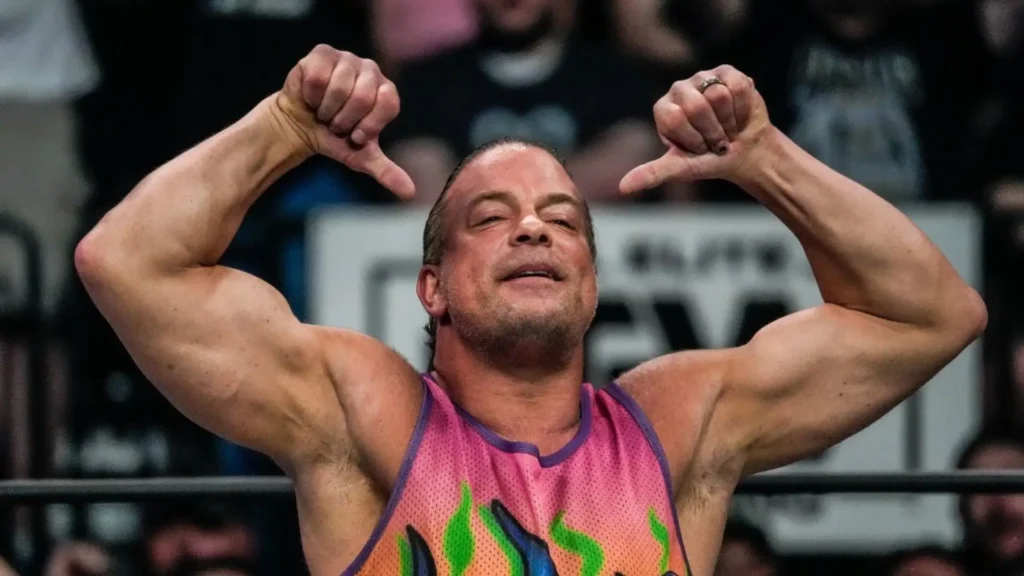 Rob Van Dam Debunks the Biggest Misconception About Him and Jean- Claude Van Damme: Are They Related? 2 Rob Van Dam inside the ring.