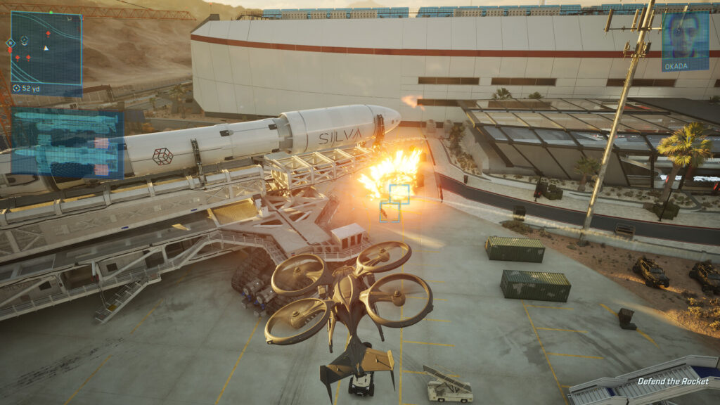 MindsEye Just Matched the One Cyberpunk 2077 Record Every Developer Dreads 9 Th eimage shows a player using their drone in MindsEye