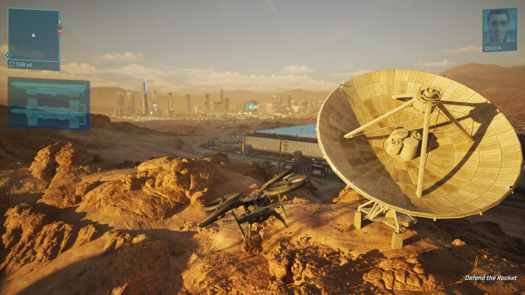 MindsEye Just Matched the One Cyberpunk 2077 Record Every Developer Dreads 13 The image shows the drone gameplay of Mindseye