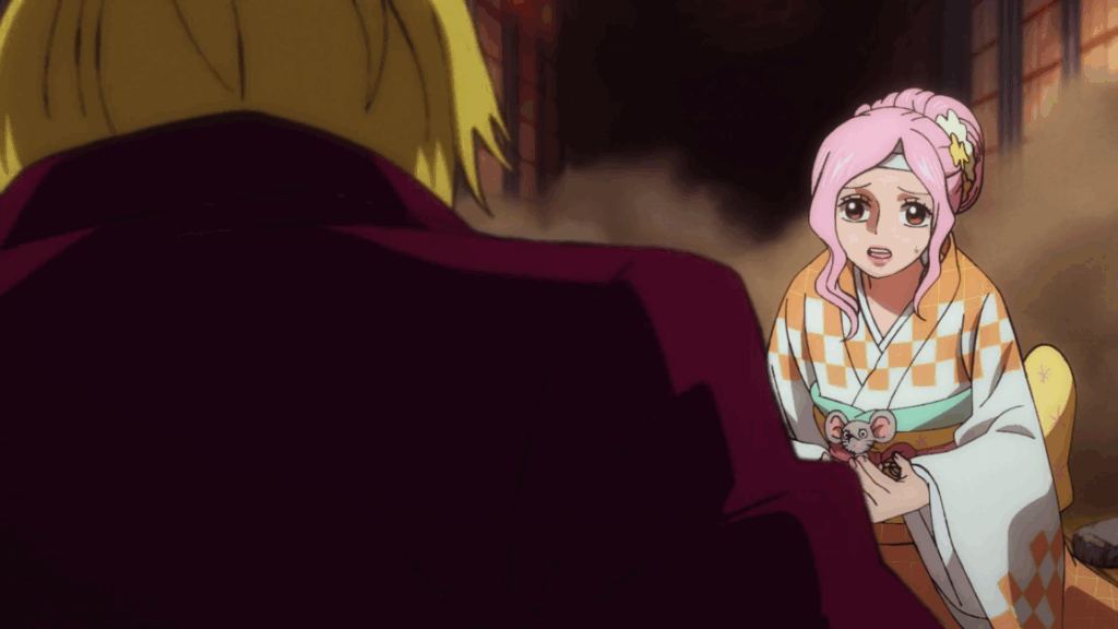 One Piece: Sanji’s Most Controversial Characteristic Has an Ironic Drawback 11 Sanji enquires about O-Some's safety after he takes down Queen