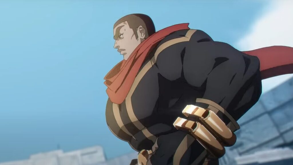 ‘To Be Hero X’ Having Too Many Characters Hurt More Than Just the Story 5 Firm Man looks ready to fight in To Be HeRO x