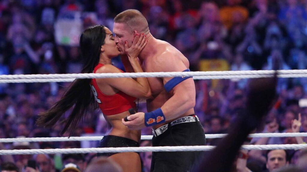 "You almost wish it was bad": Why Nikki Bella Broke up With John Cena Despite Being In Love With Him 2 Nikki Bella and John Cena as a couple.