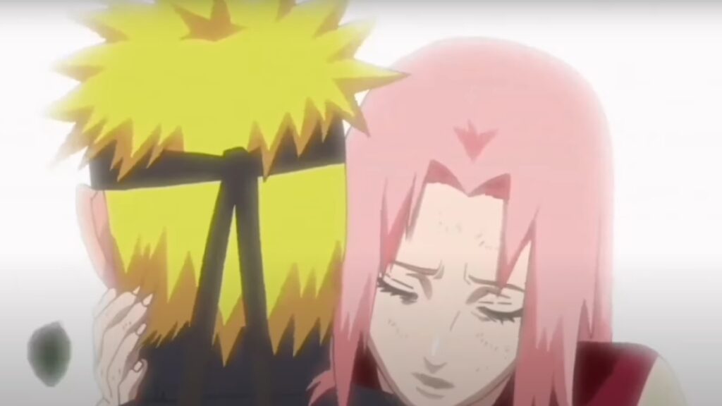 We Were Too Focused on Sasuke to Realize Naruto Was Always the Real Ladies’ Man 3 Sakura is hugging Naruto in a still from Naruto Shippuden