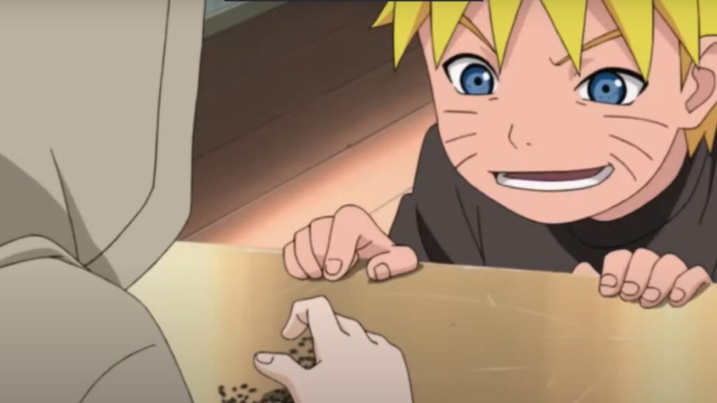 We Were Too Focused on Sasuke to Realize Naruto Was Always the Real Ladies’ Man 7 Naruto is looking at bugs on the table sitting in front of shino in Naruto