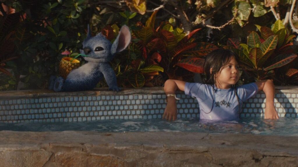 'Lilo & Stitch' Box Office Worldwide: Every Record Broken by Disney's Live-Action Remake 4 Lilo & Stitch relaxing by the pool