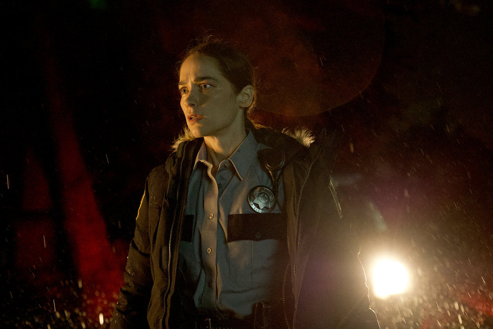 Aaron B. Koontz - REVIVAL -- "Don't Tell Dad" Episode 101 -- Pictured: Melanie Scrofano as Dana Cypress -- (Photo by: Mathieu Savidant/Lavivier Productions/SYFY)