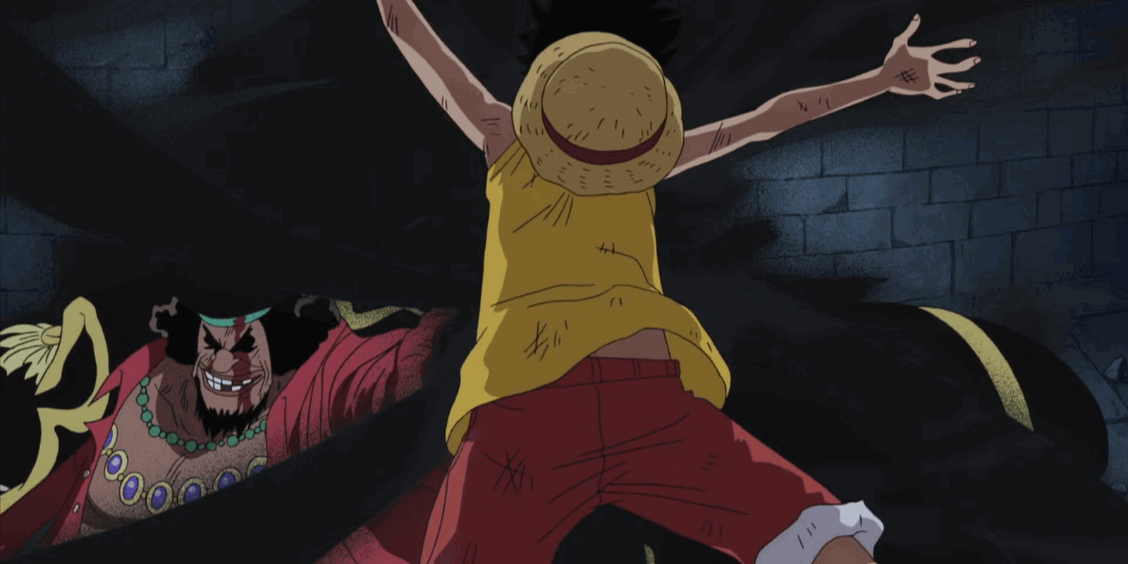Watch Gear 5 Luffy Fight Blackbeard, This Is How Oda May End One Piece 5 Blackbeard uses Yami Yami no Mi against Luffy in One Piece.