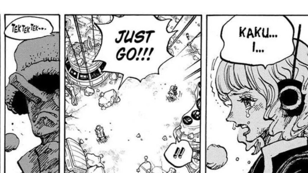 One Piece: Is Kaku Still a Bad Guy? 3 Kaku sparing Stussy in One Piece