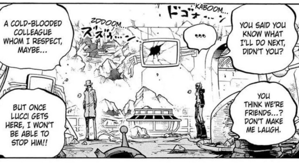 One Piece: Is Kaku Still a Bad Guy? 2 Stussy's betrayal in One Piece