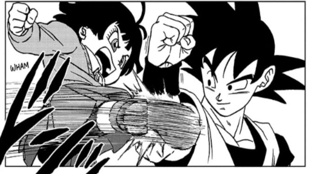 Dragon Ball Super Is Doomed: Latest Update Seemingly Confirms Toyotarou’s Decision to Walk Away 7 Goku blocks Pan's surprise attack
