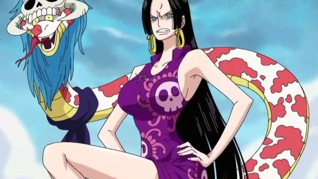 Boa Hancock is similar to Medusa