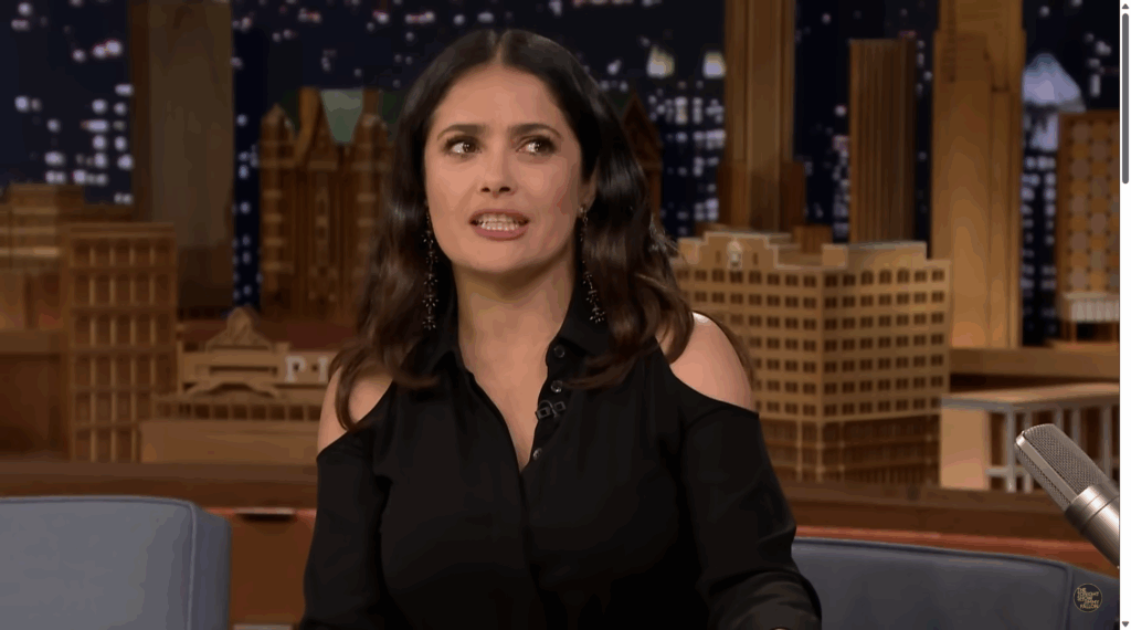 Robert Rodriguez Tricked Salma Hayek Into Doing a Shocking Scene in Quentin Tarantino's 13%-Rated Film 1 salma hayek tonight show