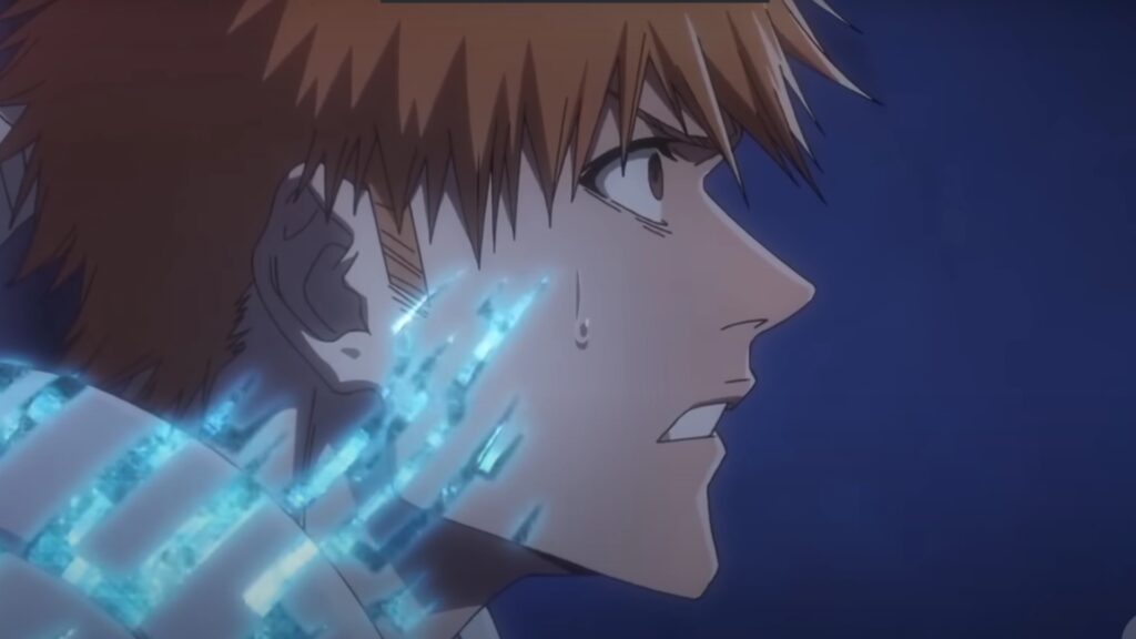 Bleach: Tite Kubo Has the Perfect Plan for Ichigo Spinoff and What Do We Know About It 1 Ichigo has blue lines visible on his neck in Bleach