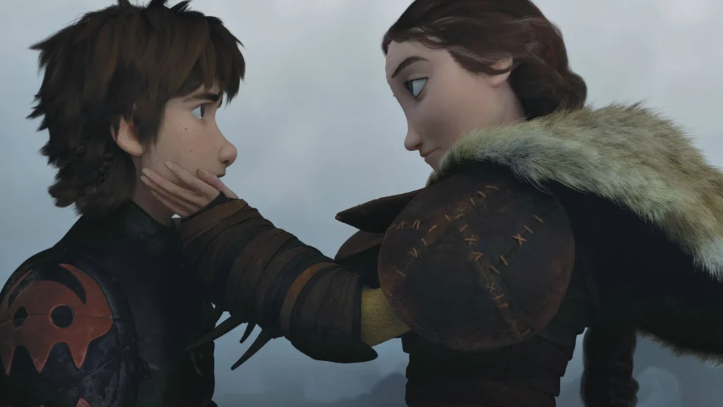 How to Train Your Dragon Remake Builds on a Forgotten Character From the Original Movies 3 Valka comforts Hiccup