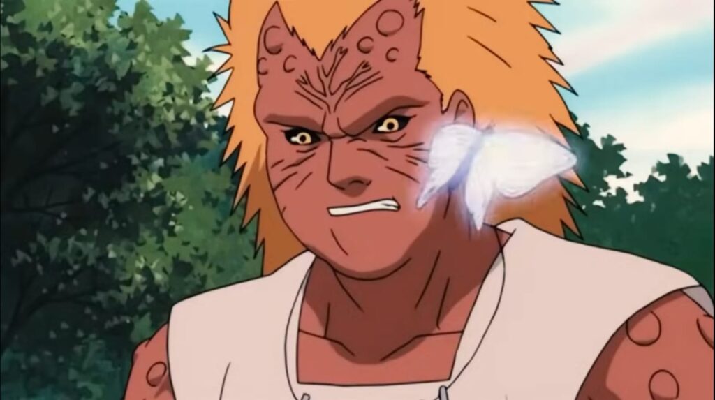 Neji and Choji Hold a Dark Record Even Naruto Avoided 4 Jirobo surprised by Choji's attack.