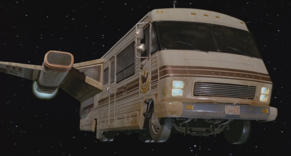 "People in certain states are not too smart": Mel Brooks Revealed How Spaceballs Created a Craze for the 'Interstellar Winnebago' 5 Eagle 5 in Spaceballs
