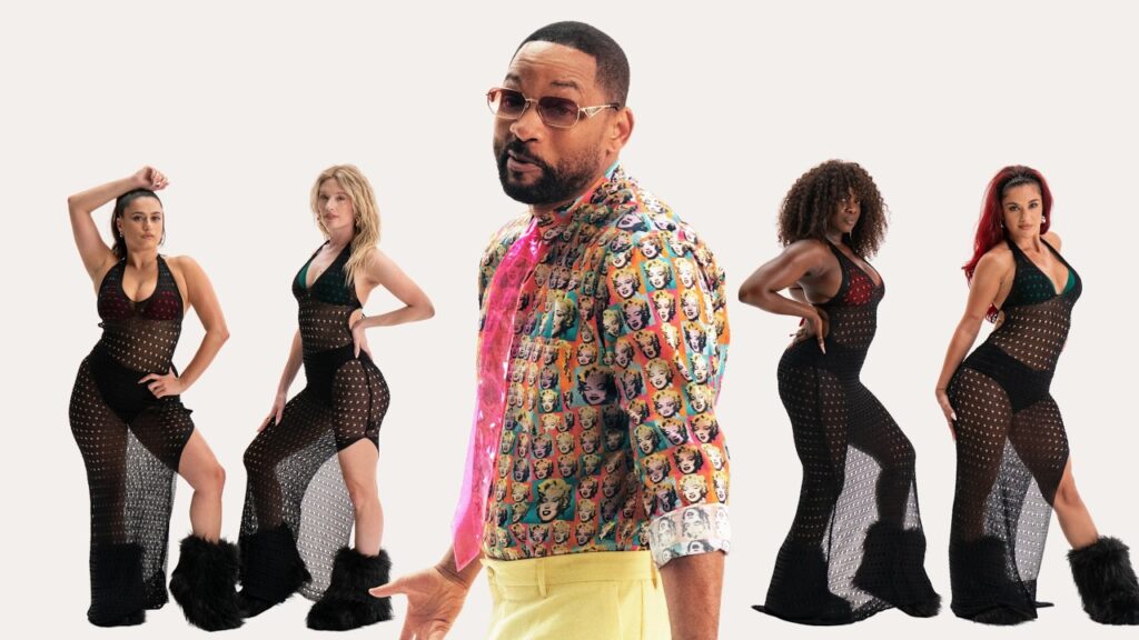 Will Smith in the music video of Pretty Girls