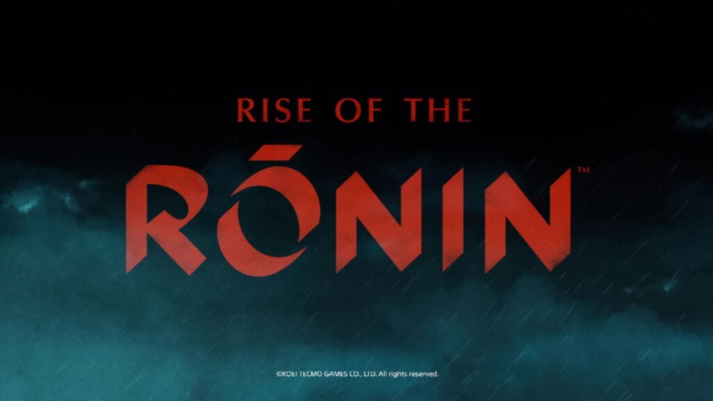 Rise of the Ronin Poster