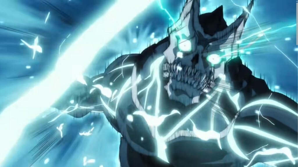 Kaiju No. 8 with upgraded powers