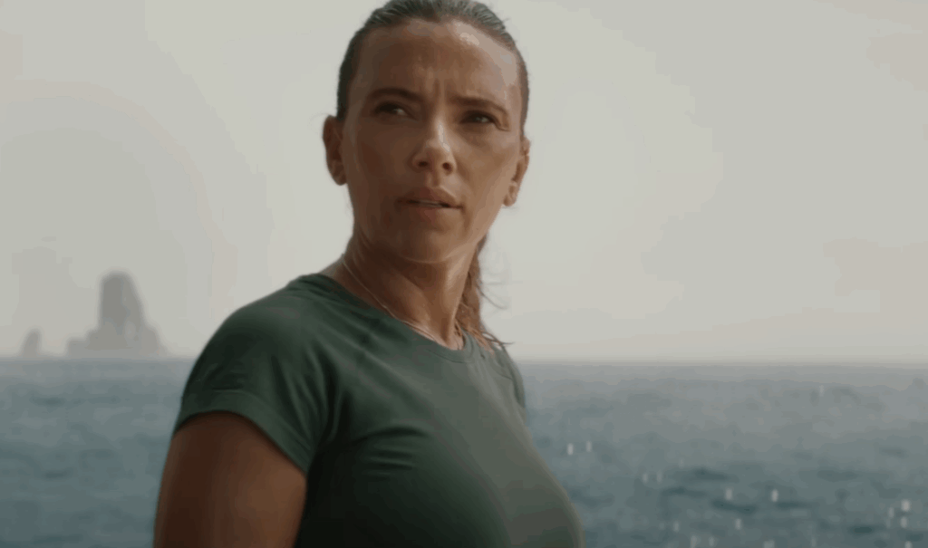 Jurassic World Rebirth Box-Office Collection: Scarlett Johansson Can’t Find a Way to Break-Even With $225M Budget 3 Scarlett Johansson standing on a boat.