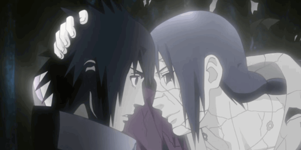  Shippuden Episode 339, titled I Will Love You Always and it features Itachi Uchiha giving his final farewell to his brother, Sasuke Uchiha, during the Fourth Shinobi World War